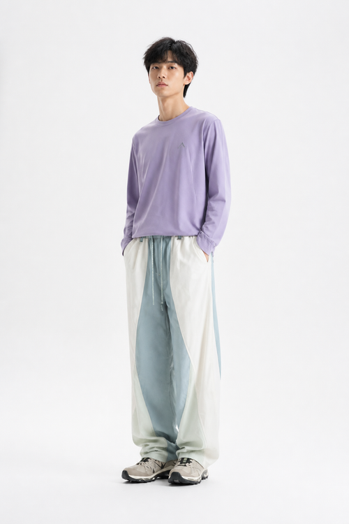 Beak -  Colourblock Parachute Trousers
