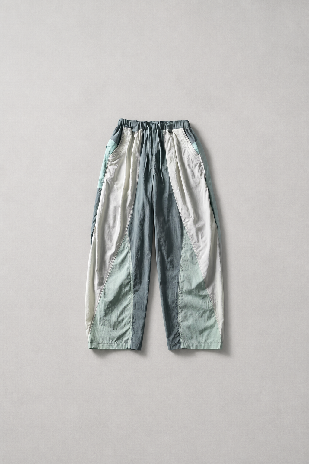Beak -  Colourblock Parachute Trousers