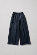 Windbreak - Unisex Contrast Stitch Technical Barrel Trousers