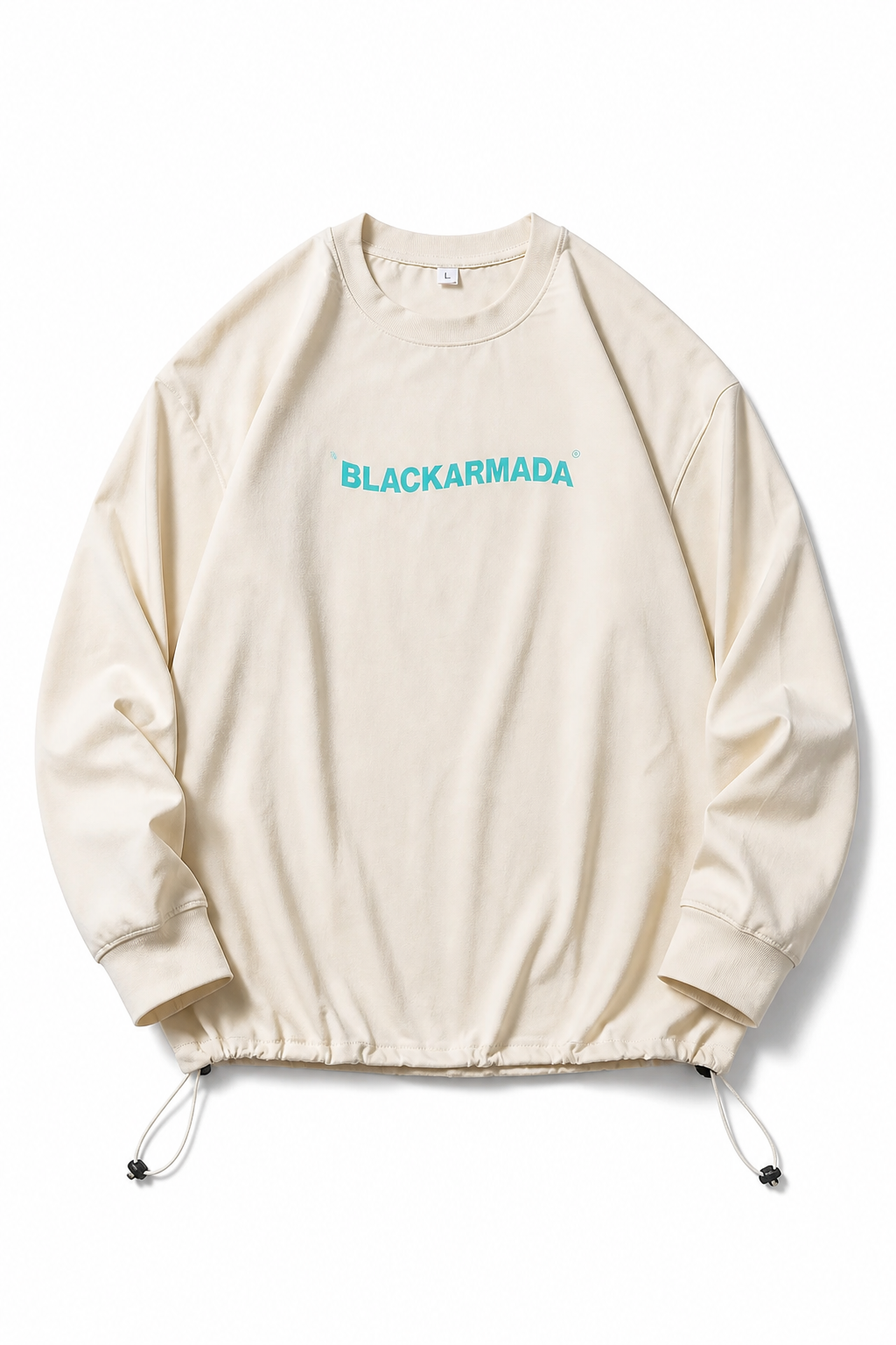 Black Armada Drawstring Longsleeve
