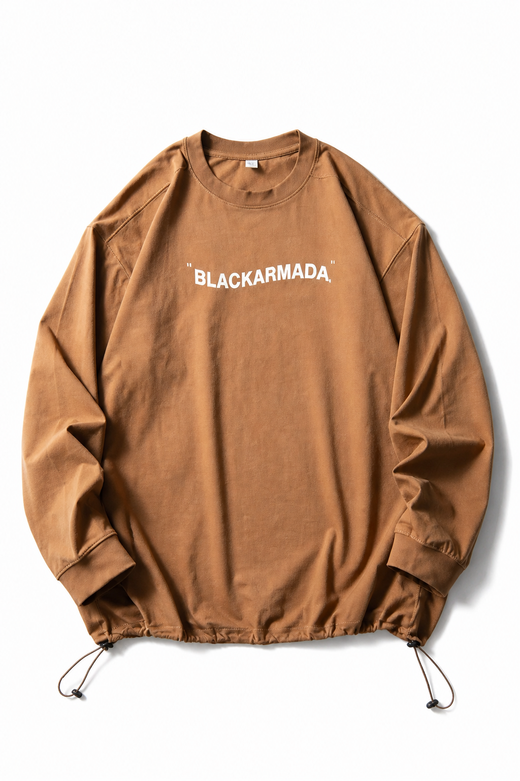 Black Armada Drawstring Longsleeve
