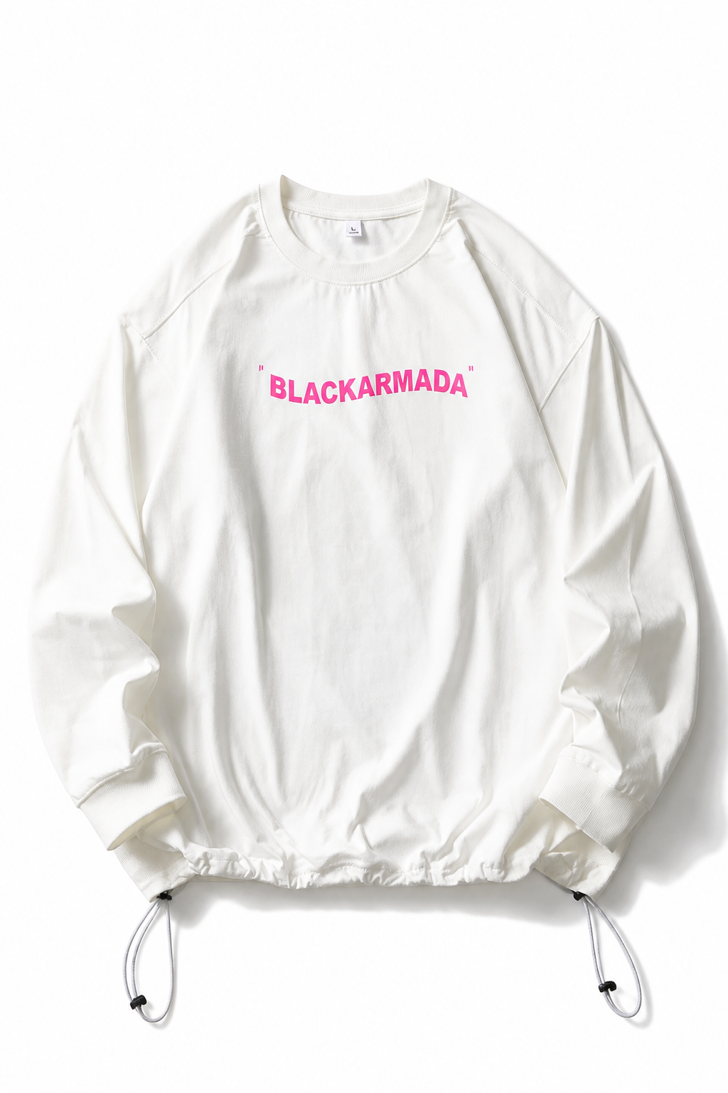 Black Armada Drawstring Longsleeve