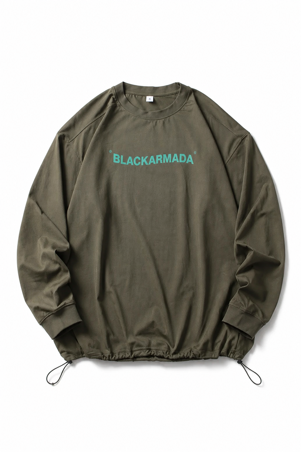 Black Armada Drawstring Longsleeve