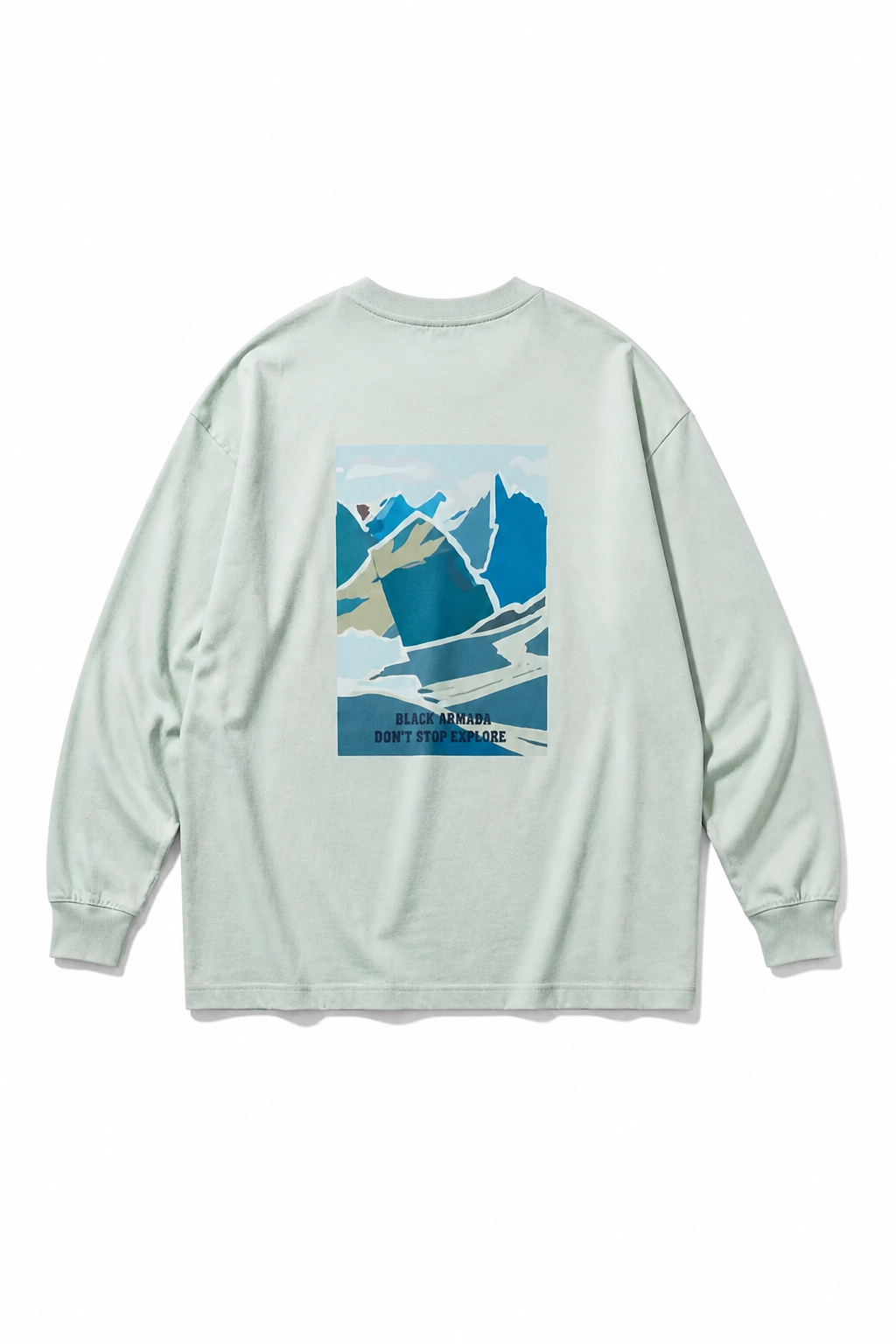 Black Armada Drawstring Longsleeve