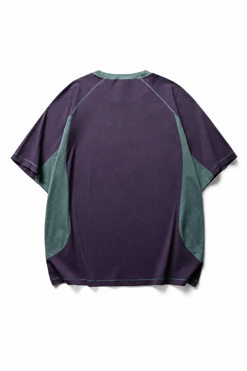 Blackarmada Charged Life Colour-Block Performance Tee