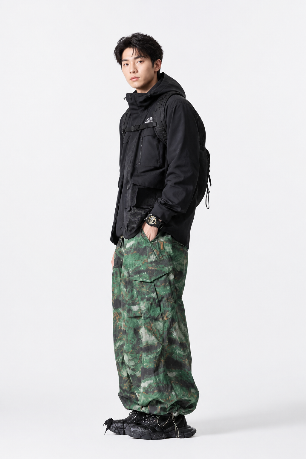 Blackarmada Terrain Camo Cargo Trousers